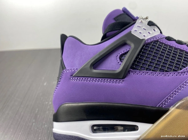 Cheap 4 LN4 and Jordan (Friends Family) Scott 766296 Purple Travis Retro 0817